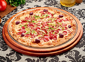 Pizzas: Zucchini - Polenguinho, abobrinha e parmesão